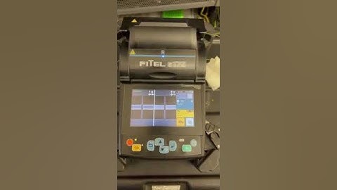 Single mode splicing with Fitel