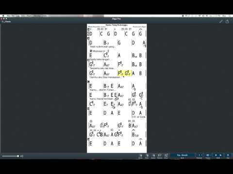 Kamu Yang Kutunggu Chords at MyPartitur