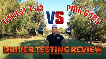 Titleist TSI3 VS Ping G425 Driver Review