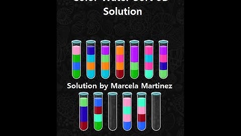 Color Water Sort 3D level 158 | 3 Stars | Gameplay Mobile Games