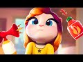 Talking Angela 😼 しゃっくりが止まらない！ Hiccups Won't Stop!⭐ Cartoon For Kids | Super Toons TV アニメ