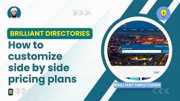 How to customize side by side pricing plans in Brilliant Directories by Dev Bilal.