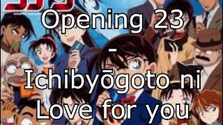 AO - DC Opening 23 - Ichibyōgoto ni Love for you