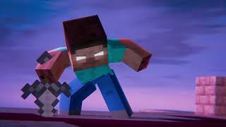 HEROBRİNE VS STEVE – Alex and Steve Adven  (Minecraft Animation) Minecraft videoları