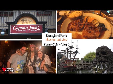 OPINION Restaurante Captain Jack's  - Disneyland París | Vlog 8