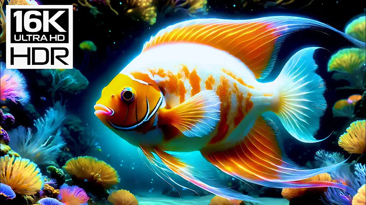 16K HDR Dolby Vision | Ocean Serenity – Tranquil Coral Reefs & Tropical Sea Life