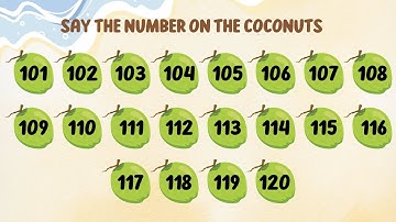 Counting BIG Numbers 101 to 120 is FUN with Counting Companion