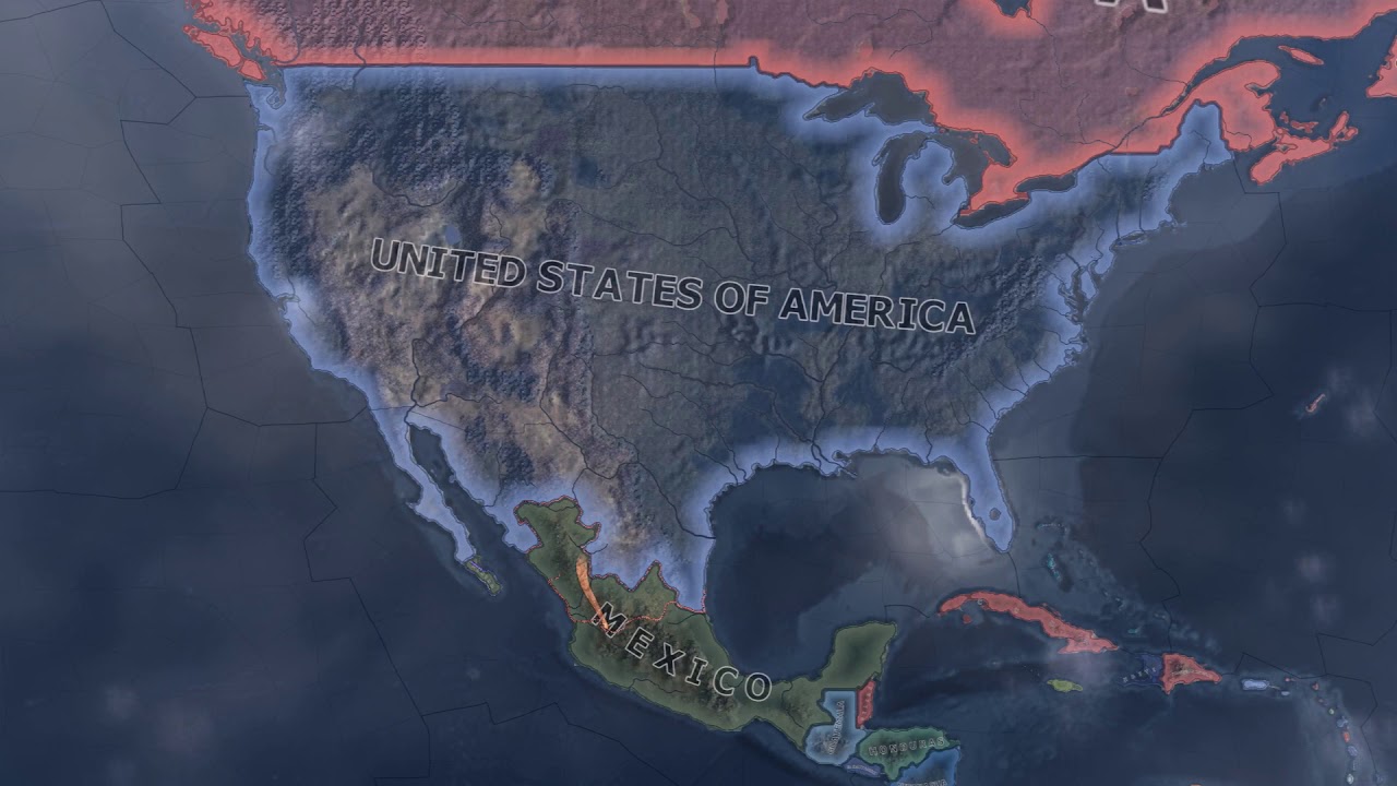 Ça alors.. 30+ Raisons pour Mexico Vs Usa Map! This map shows