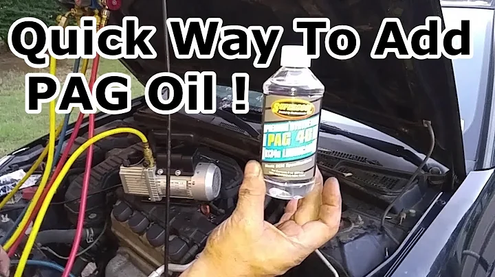 How To Add PAG Oil Into An AC System - DayDayNews