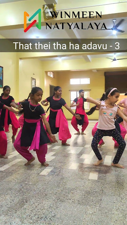 That thei tha ha adavu #dance #bharatanatyam #adavu #danceclass #classicaldance #indiandance #dancer
