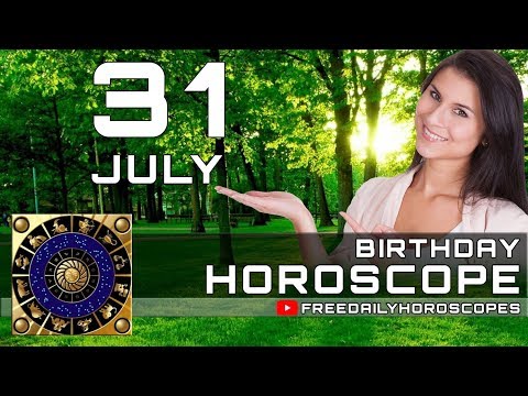july-31---birthday-horoscope-personality