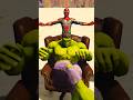 💥 giant hulk help Spiderman #hulk #ironman #spiderman #venom #goku #gta
