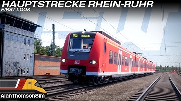 Train Sim World TSW2020: Hauptstrecke Rhein-Ruhr: Duisburg - Bochum FIRST LOOK
