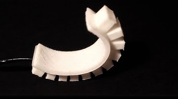 Swarmscape: Prototype of a soft-pneumatic structure (soft robotic inspiration 3)