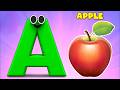 ABC Phonics Song - Toddler Learning Video Songs , A for Apple , Nursery Rhymes , Alphabet song