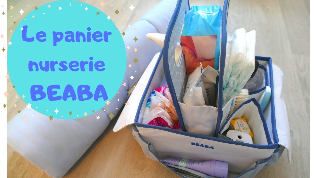 Organisation Le Panier Nurserie De Beaba Avec Nos Produits Pour Bebe Bebe Youtube