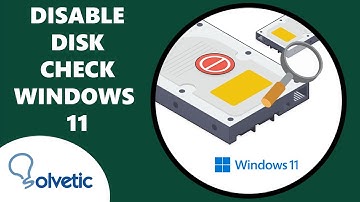 How to DISABLE DISK CHECK in Windows 11 ⚠️✅