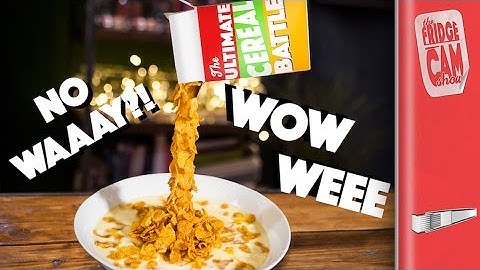 THE ULTIMATE CEREAL BATTLE | Sorted Food