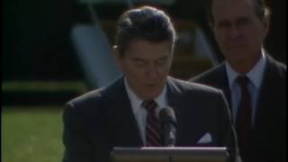 President Reagan’s Remarks upon his Arrival from Japan\/Korea to the White House on November 14, 1983