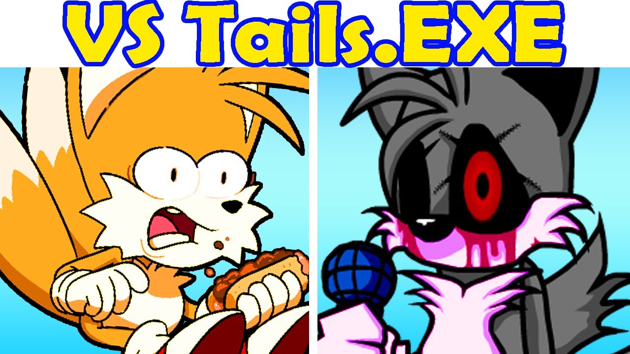 Friday Night Funkin' VS Tails.EXE V2 FULL WEEK (FNF Mod/Hard)  (Creepypasta/Horror/Tails EXE Mod) 