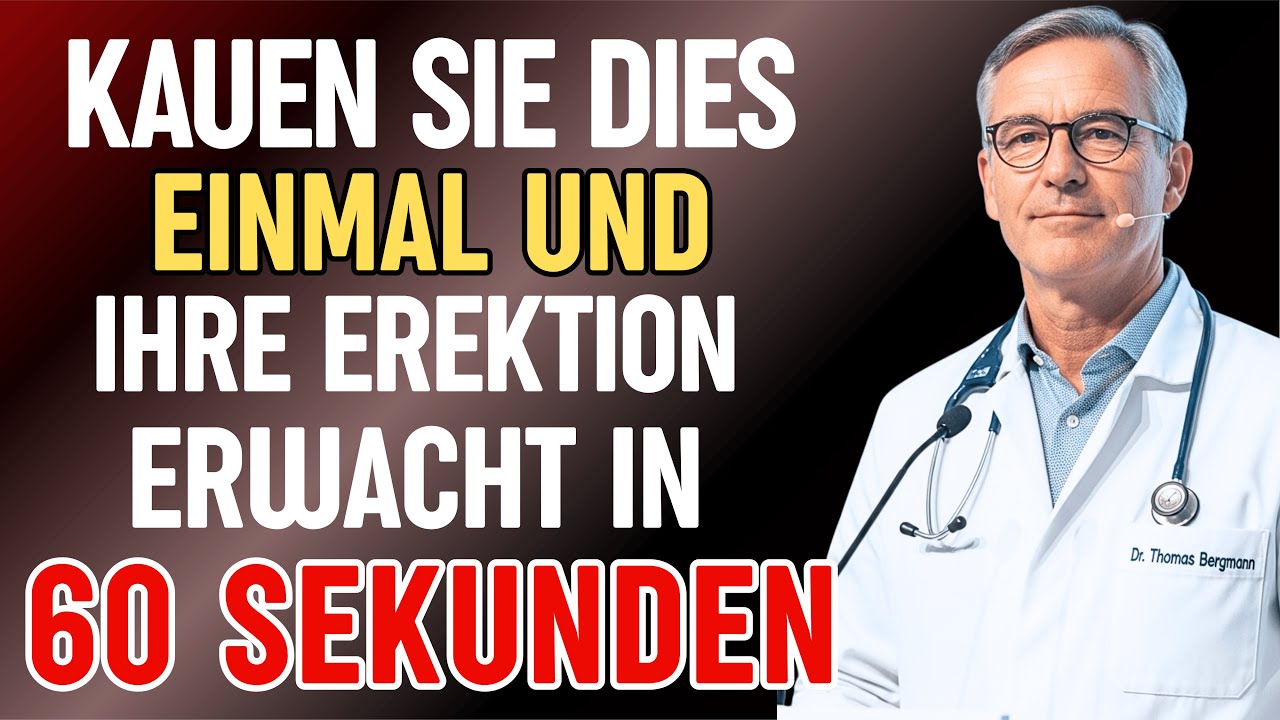 KAUEN Sie dieses GEWÜRZ 60 Sekunden lang und entfesseln Sie Ihre verborgene KRAFT! | Dr...