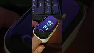 Fingertip pulse oximeter Yonker YK-80B (Пульсоксиметр) | ArnyMAN | #Shorts