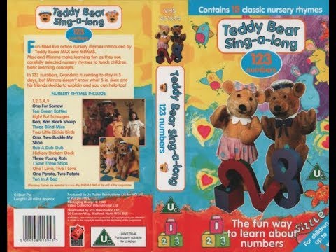 Teddy Bear Sing Along: 123 Numbers 