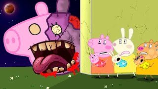 Zombie has Moved into Pig&#39;s House  - Peppa Sad Story - Peppa Pig Funny Animation