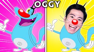 Oggy Meets A Monster In The House - Parody The Story Of Oggy And Jack | Woa Parody