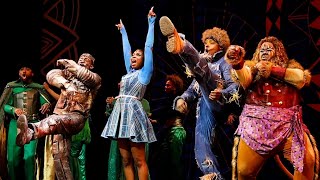 The Wiz opening night curtain call \& speech