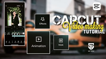Capcut Trending animation video ( how to add effects & animation on video ) full tutorial #capcut
