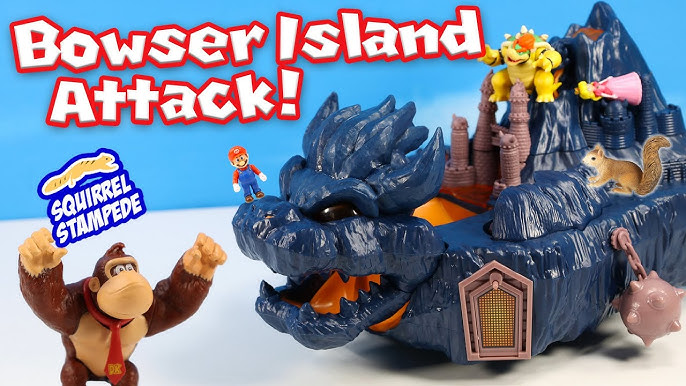 Jakks Pacific The Super Mario Bros. Movie Bowser's Island Castle Playset