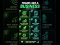 Trade Like a Business 📈