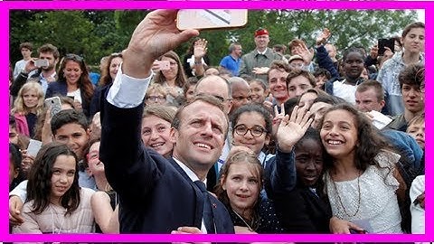 Emmanuel Macron recadre sèchement un jeune qui l’avait appelé «Manu»