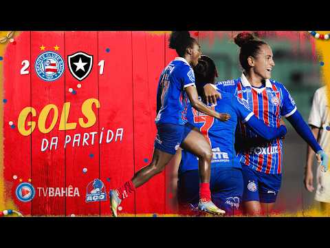 BAHIA 2 x 1 BOTAFOGO - GOLS - BRASILEIRÃO FEMININO (27/07/26)
