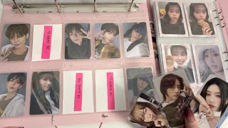 storing kpop photocards mostly Txt + Loona + Enhypen + more
