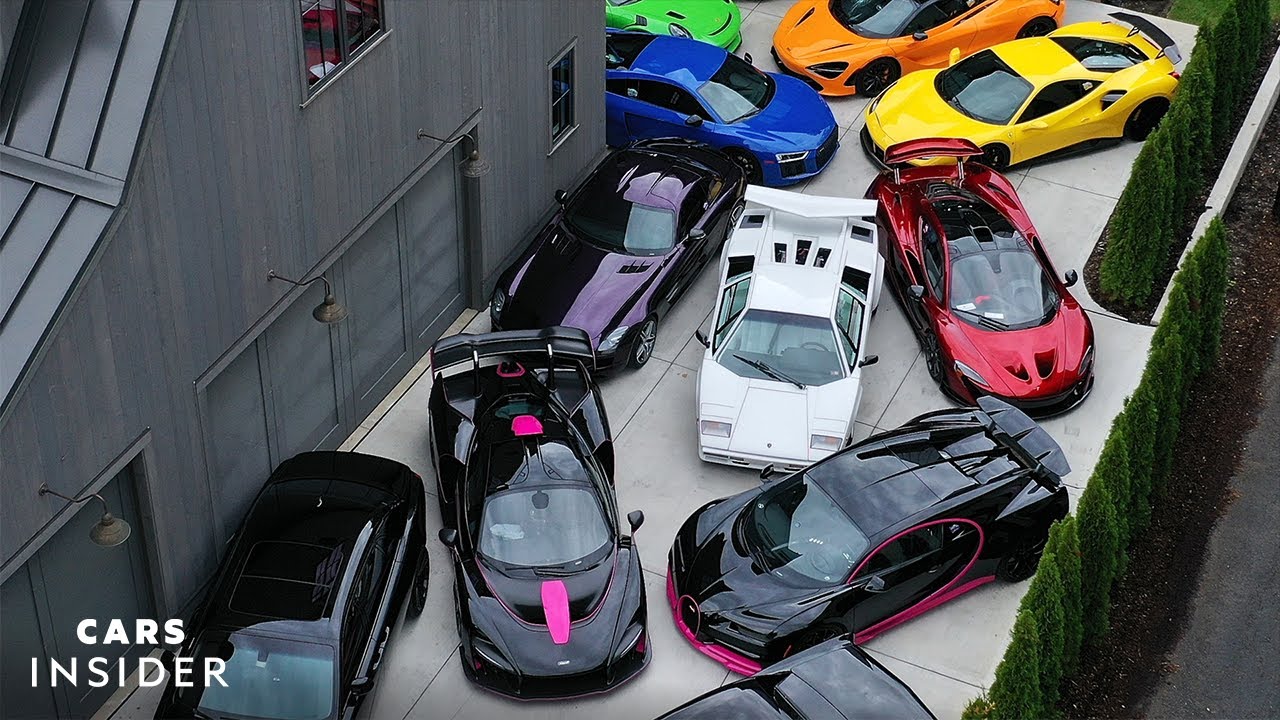 What It's Like To Own A $20 Million Exotic Car Collection