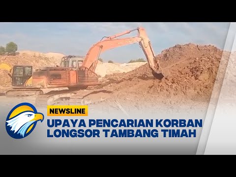 Upaya Pencarian Korban Longsor Tambang Timah Bangka - [Newsline]