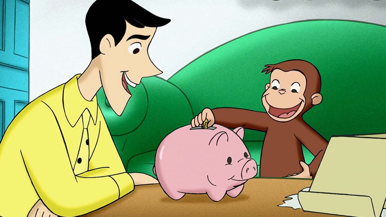 George Aprende a Economizar Dinheiro 🐵 George, o Curioso 🐵 Desenhos Animados