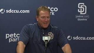 LAD@SD: Murphy discusses bullpen, loss to Dodgers