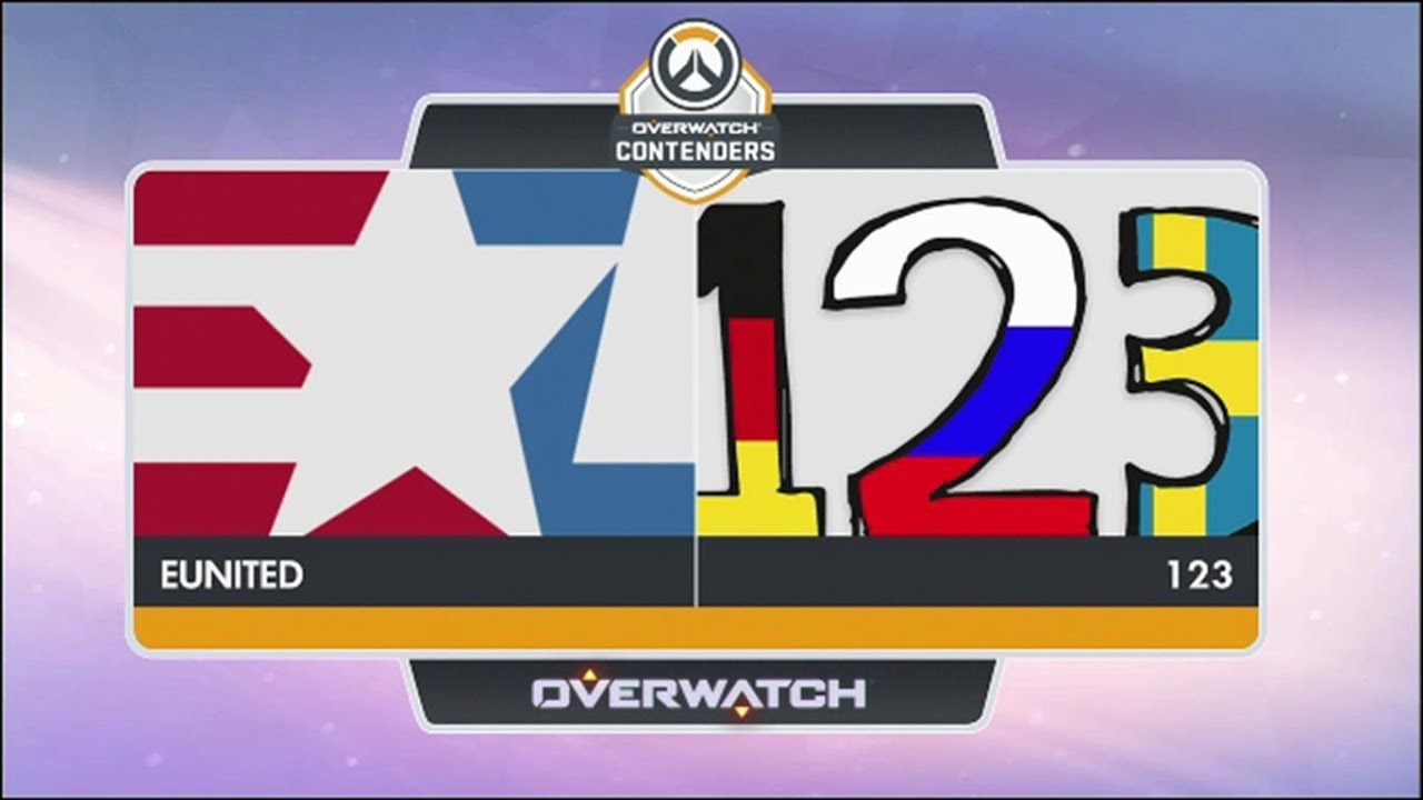eUnited vs 123 (Map 2) | OW Contenders Season Zero: Europe [Grand Final]