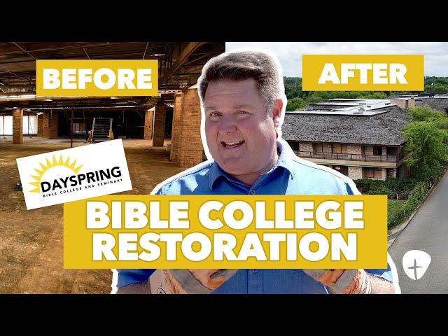 From Vandalized Ruins to a New Dayspring Bible College Campus - Take the Tour!