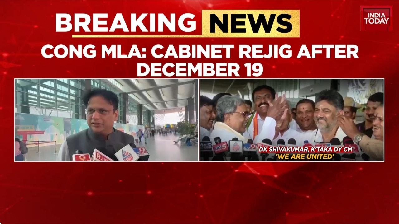 Karnataka Congress MLA Ajay Singh Claims Cabinet Rejig Likely After Winter Session Ends on Dec 19