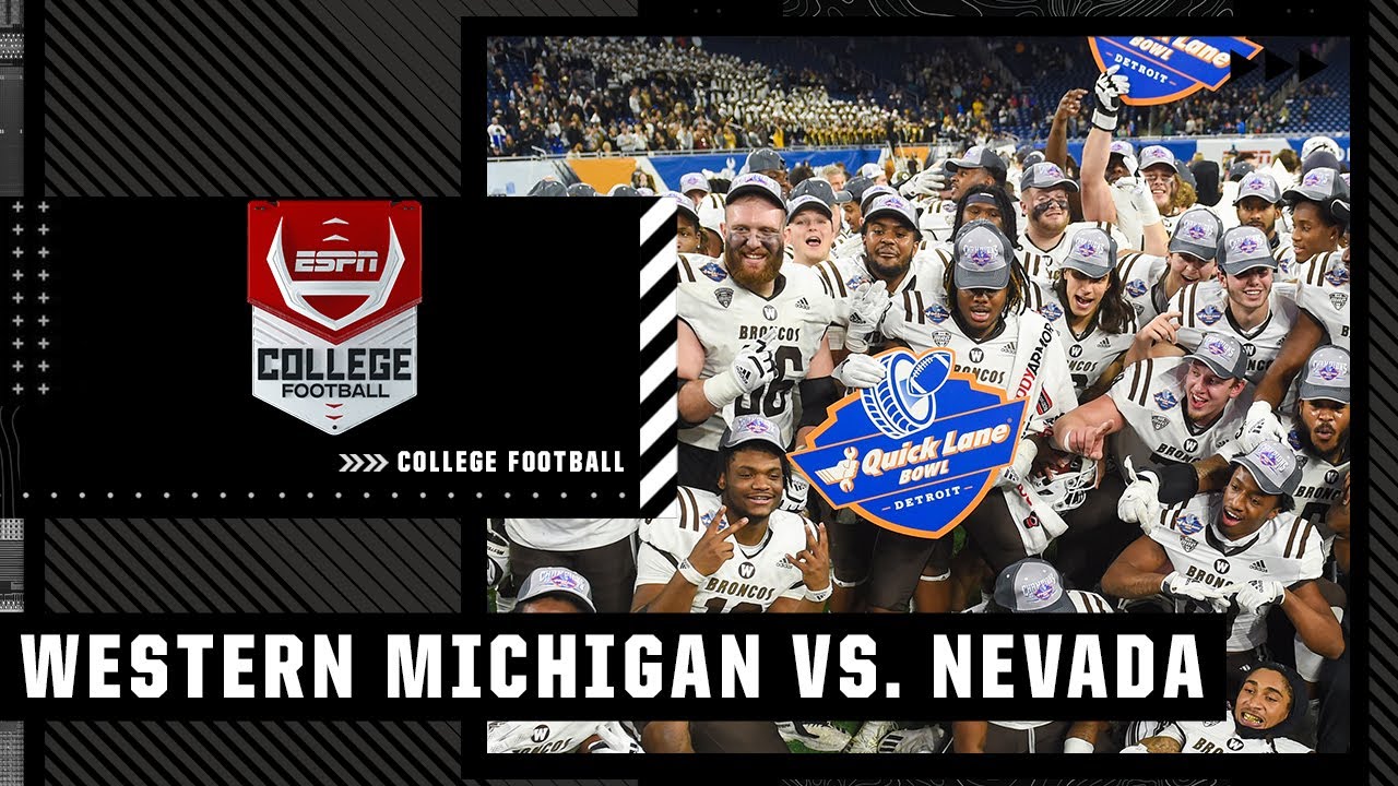 Quick Lane Bowl: Western Michigan Broncos vs. Nevada Wolf Pack | Full Game Highlights