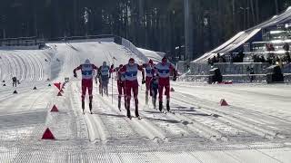 Финиш мужского масс-старта 50 км на Спартакиаде в Тюмени 🏆