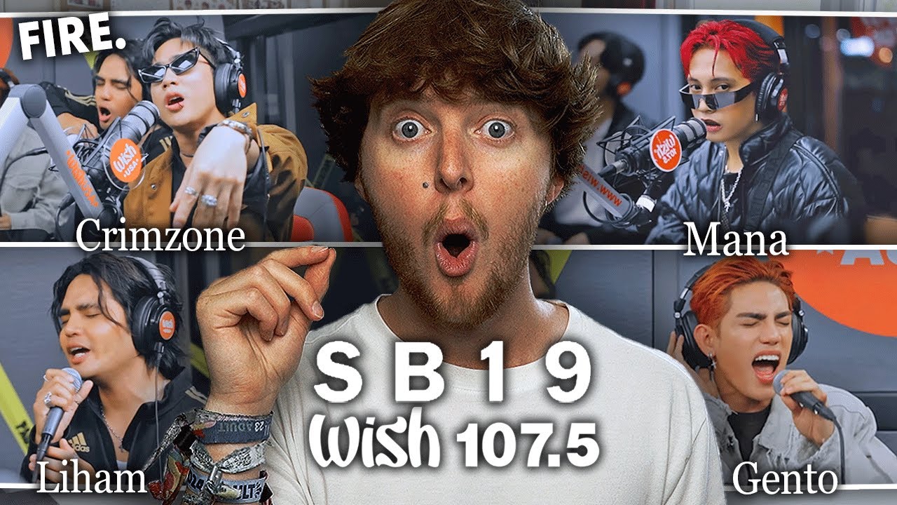 SB19 ON WISH 107.5 BUS! (Gento, Liham, Crimzone, Mana | Vocals Reaction)