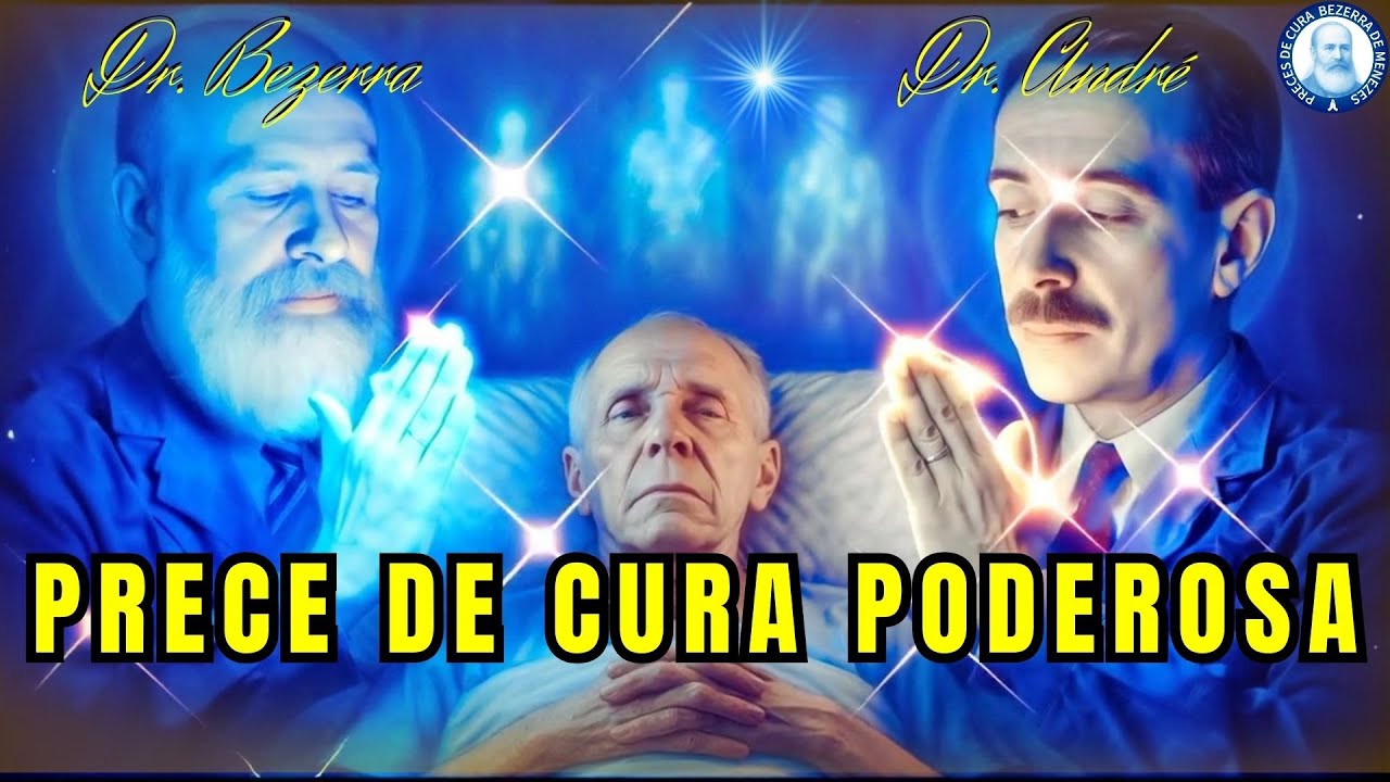 PRECE de CURA FÍSICA E  ESPIRITUAL  com Dr. BEZERRA DE MENEZES e ANDRÉ LUIZ