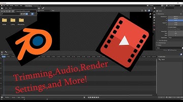 Beginner Blender Video Editing Tutorial(Trimming, Replacing Audio, Best Render Settings, and more!)