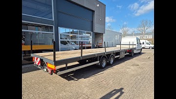 HALDEX 910-2D /230LZO B/E SEMI-TRAILER 2 ASSEN 10.22 M GVW 9100 KG