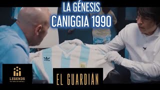 EL GUARDIÁN. LA GÉNESIS. CANIGGIA ANTE BRASIL EN 1990, CON MARCELO ORDÁS #MundoMaldini